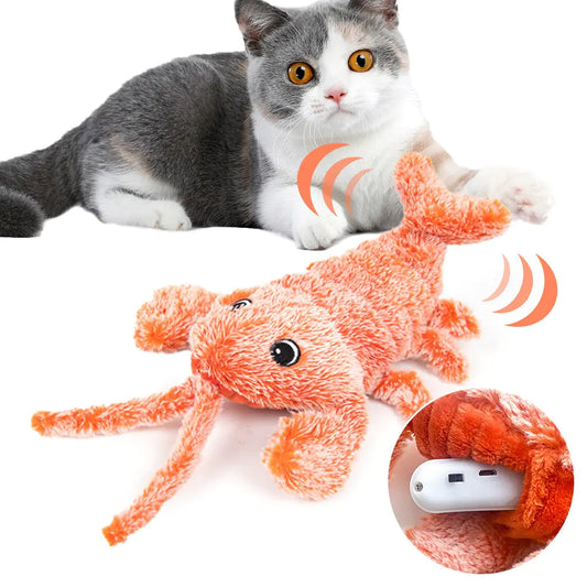 Jumping Shrimp Cat Toy